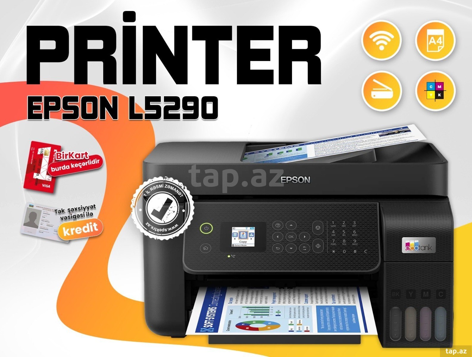 Printer  "Epson EcoTank L5290"