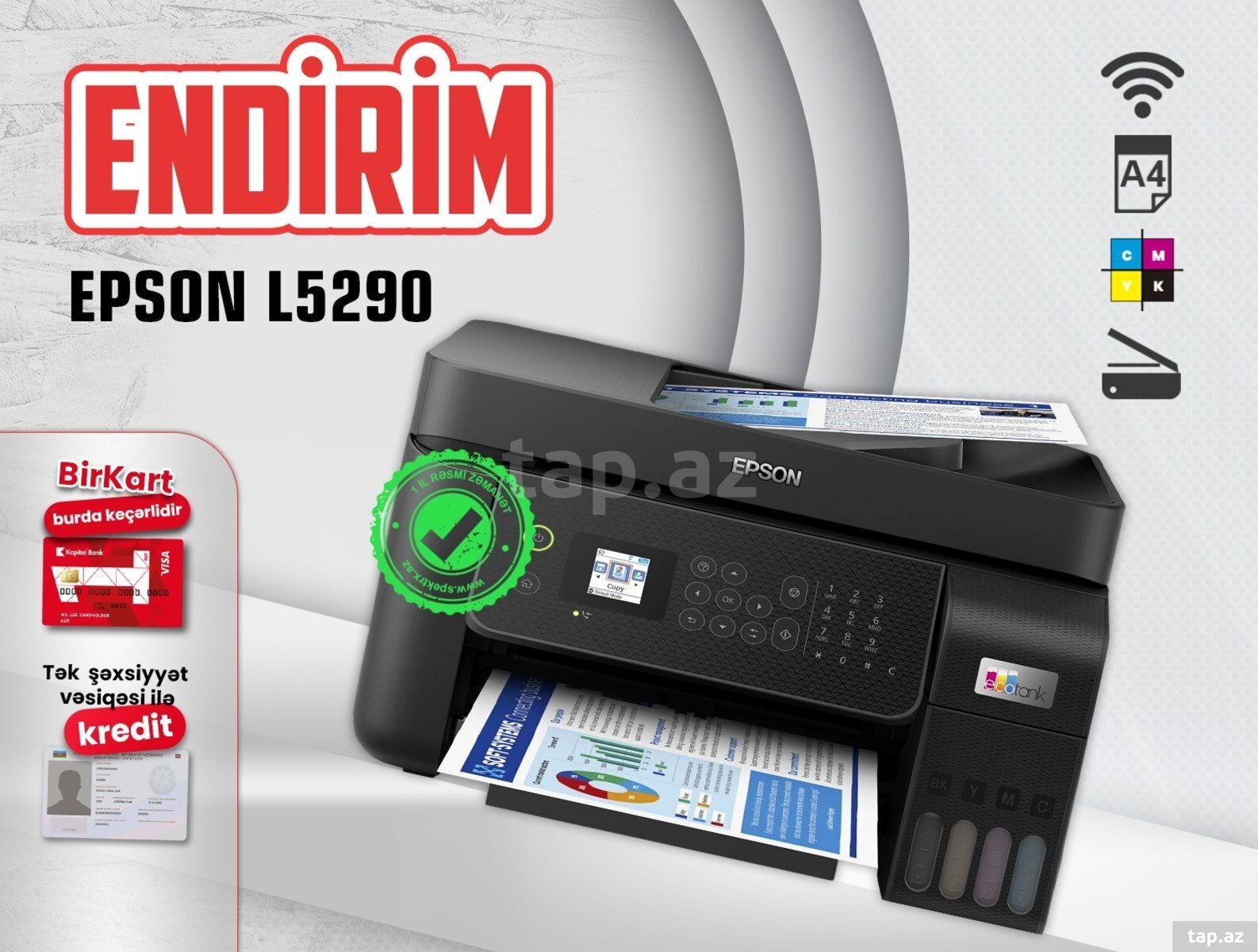 Printer Epson EcoTank L5290