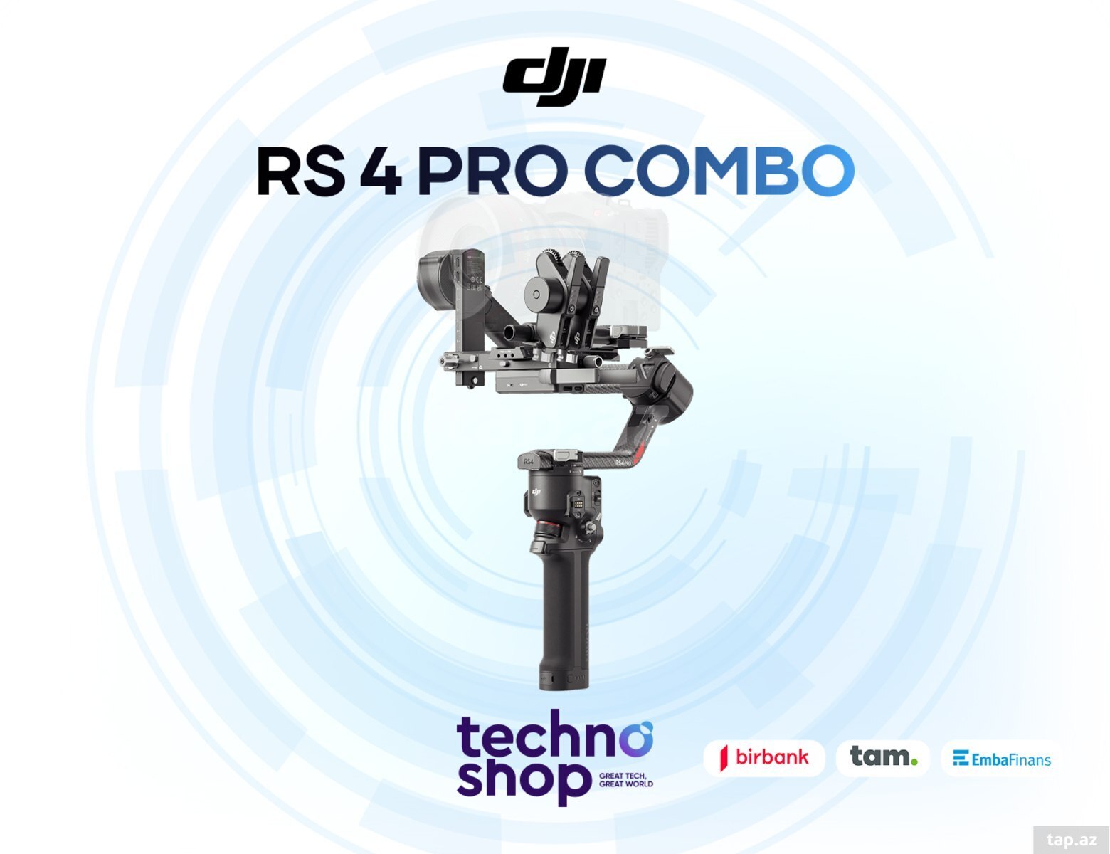 Dji RS 4 Pro Combo