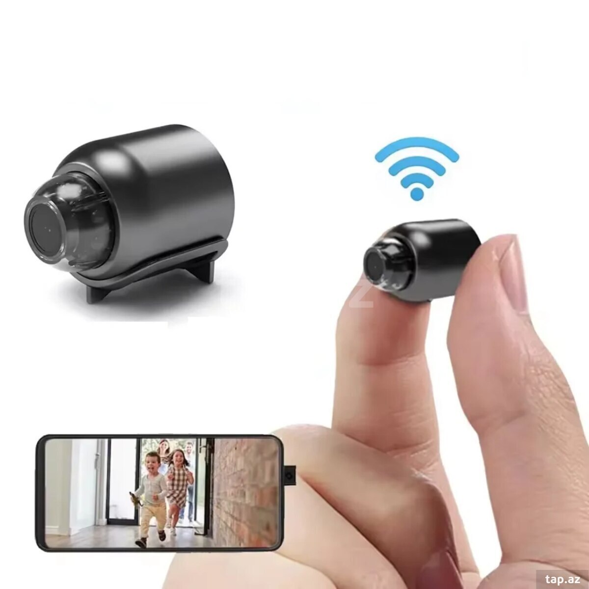 Wifi mini batareyalı kamera