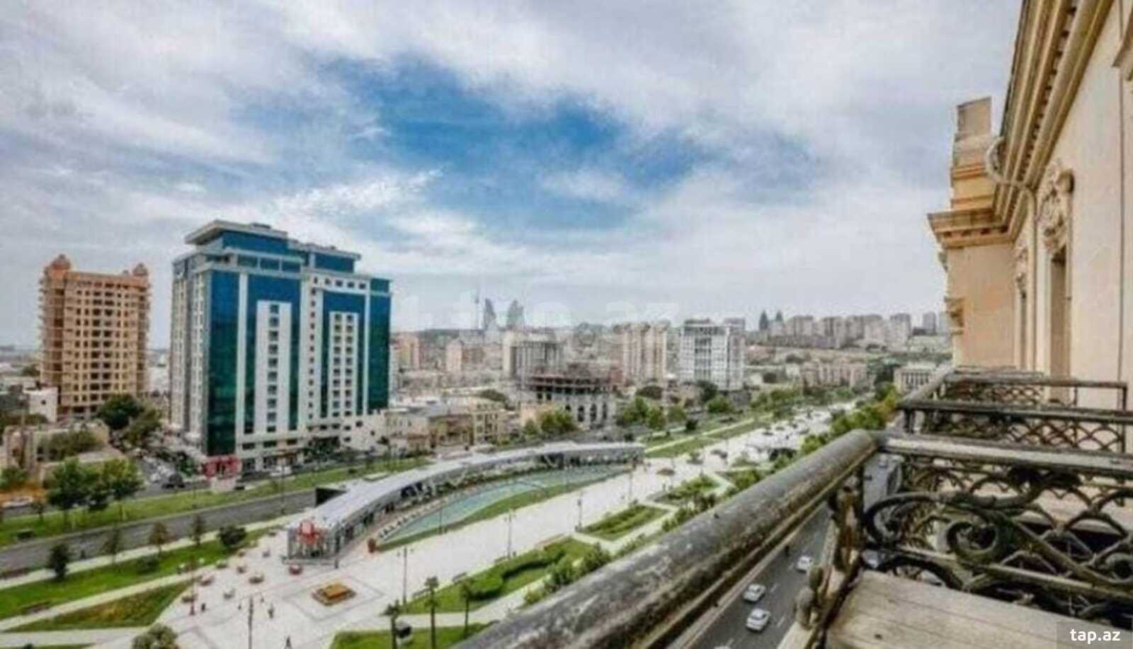 5-otaqlı yeni tikili kirayə verilir, Nəsimi r., 250 m²