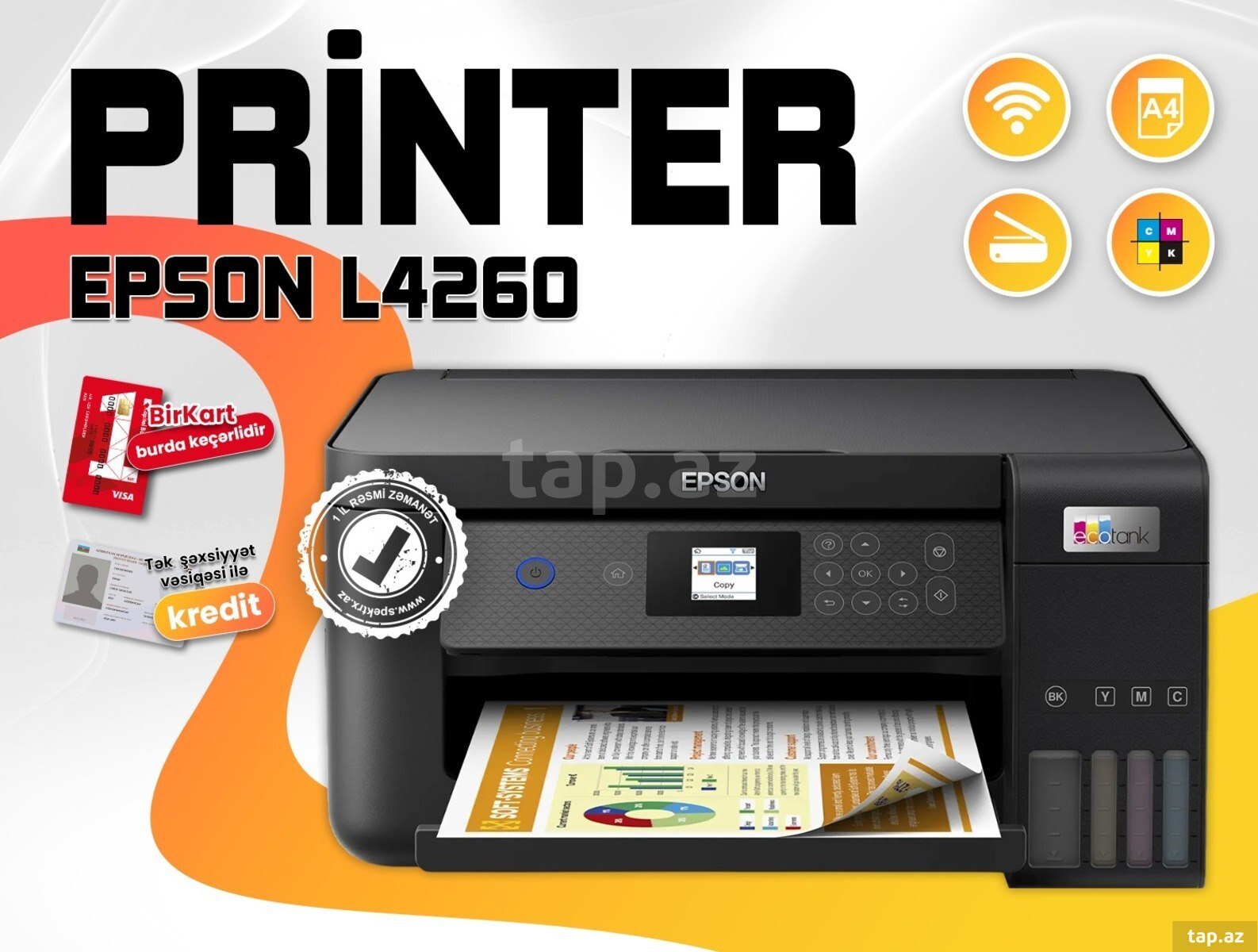 Printer Epson EcoTank L4260