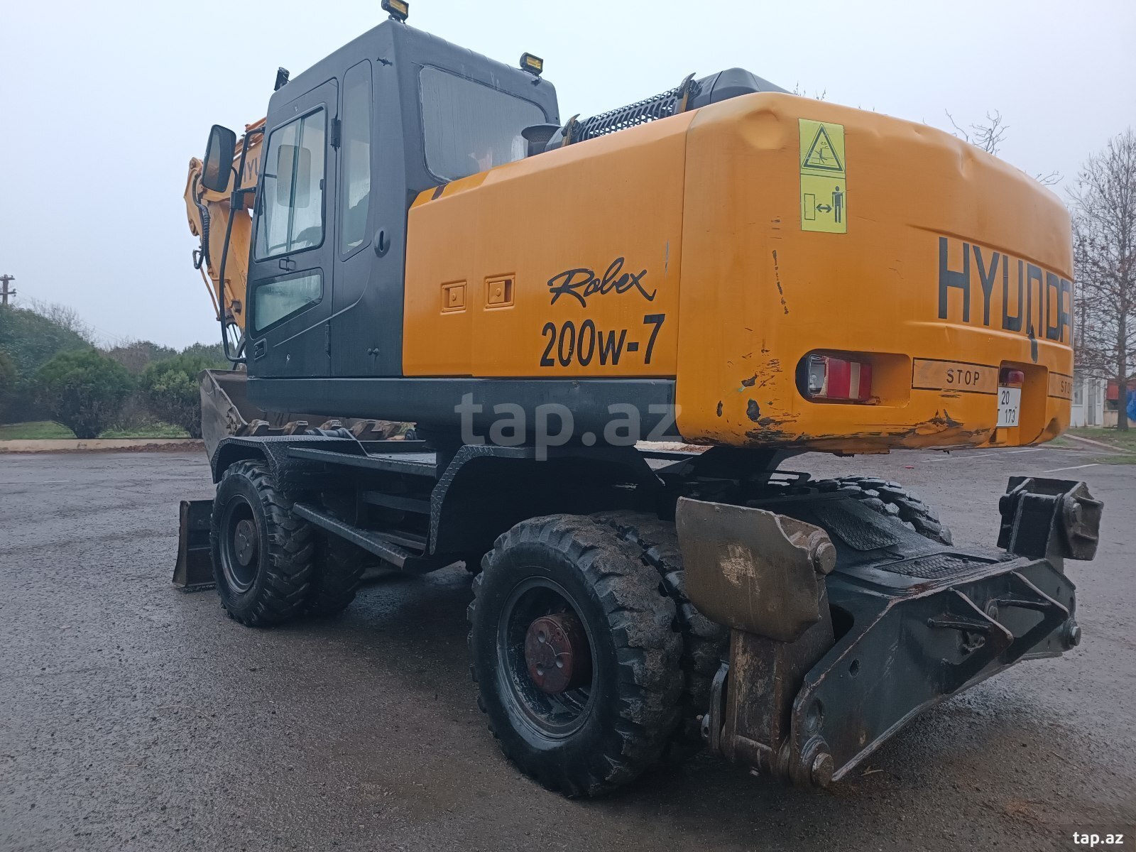 Ekskavator Hyundai, 2008 il (6)