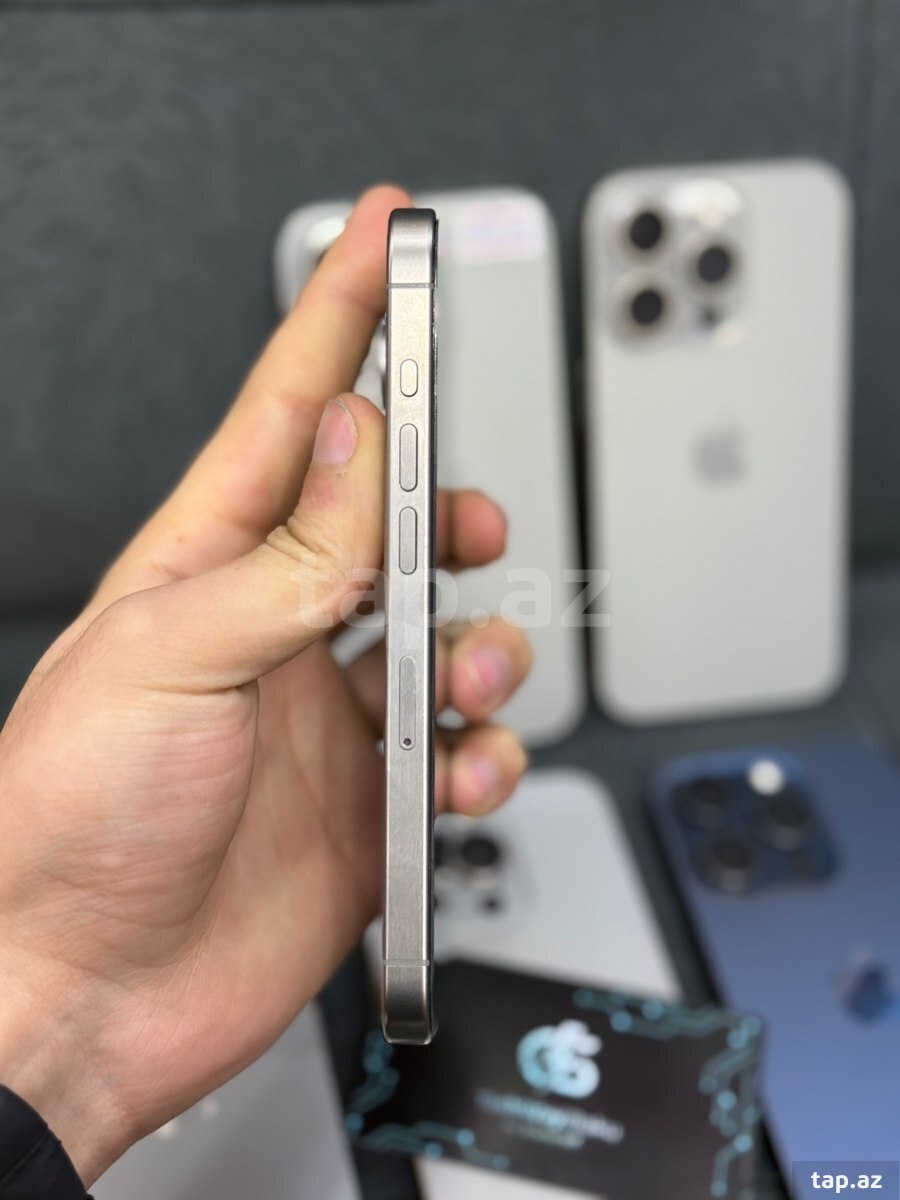 Apple iPhone 15 Pro Natural Titanium 128GB/8GB (4)