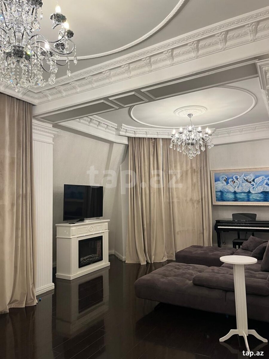 3-otaqlı yeni tikili kirayə verilir, Ağ şəhər, 125 m² (6)