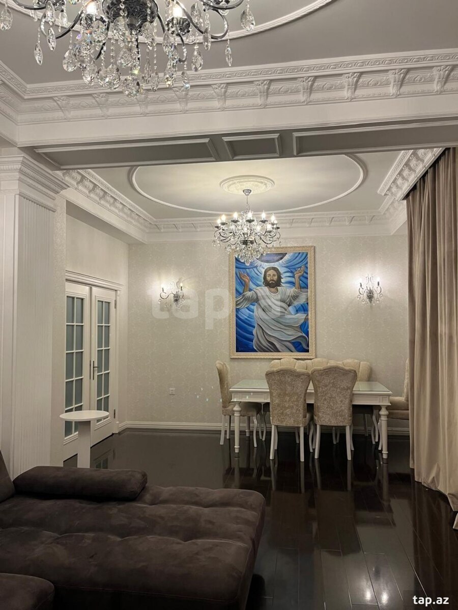 3-otaqlı yeni tikili kirayə verilir, Ağ şəhər, 125 m² (4)