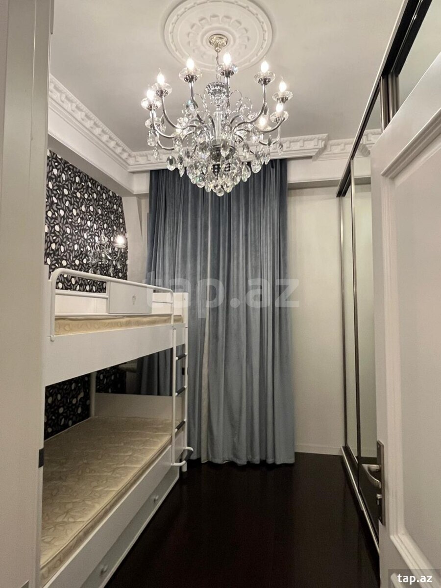 3-otaqlı yeni tikili kirayə verilir, Ağ şəhər, 125 m² (10)
