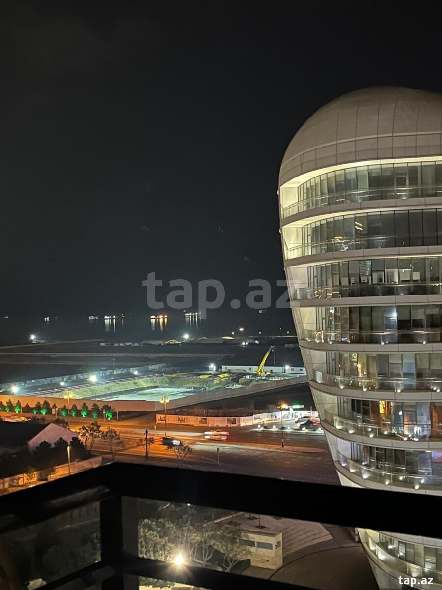 3-otaqlı yeni tikili kirayə verilir, Ağ şəhər, 125 m² (12)