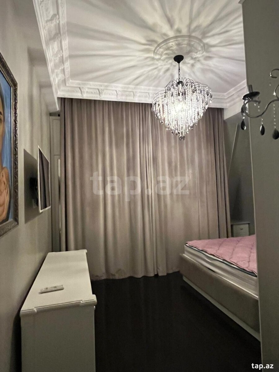 3-otaqlı yeni tikili kirayə verilir, Ağ şəhər, 125 m² (14)