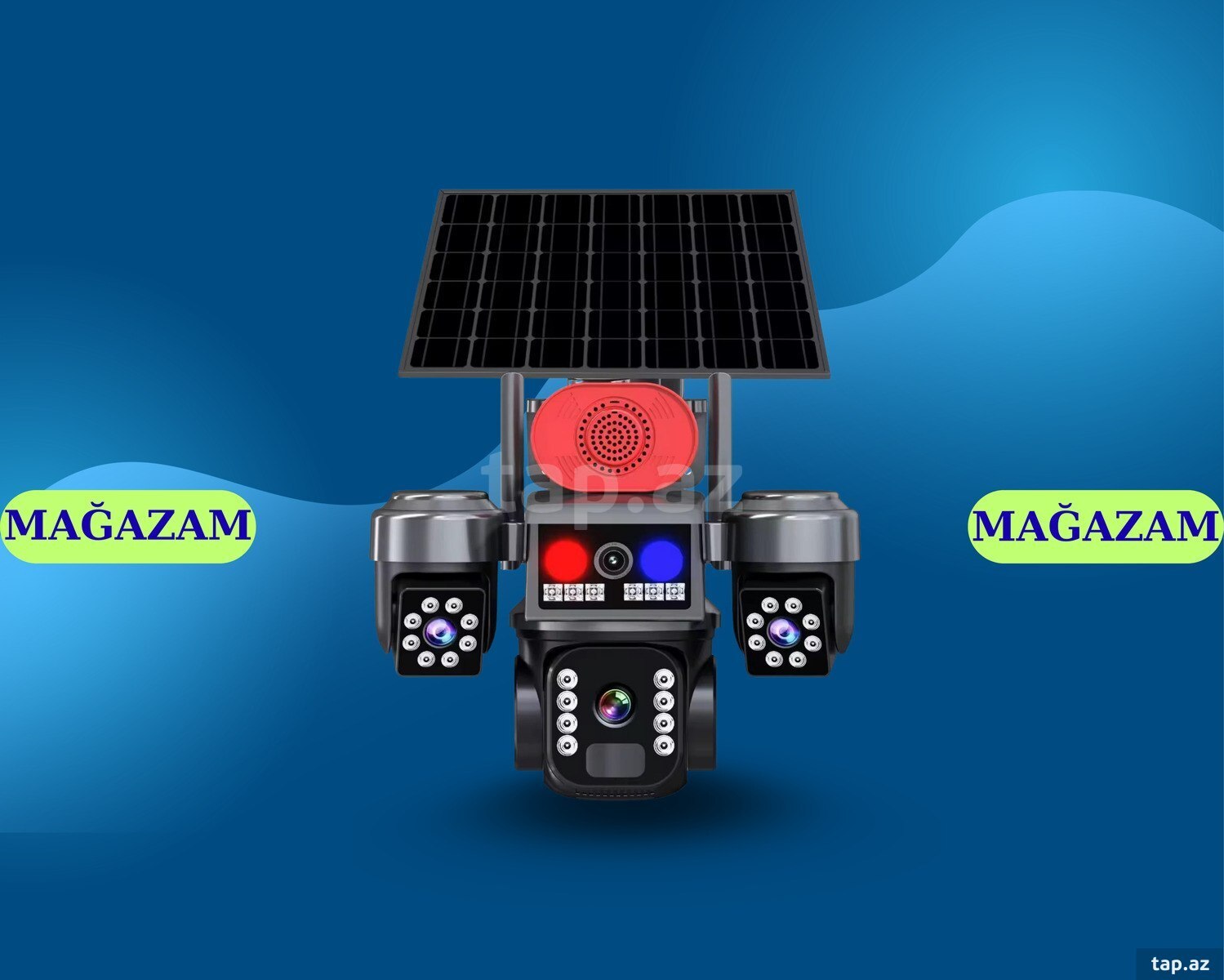 Solar camera 3 lens QL23