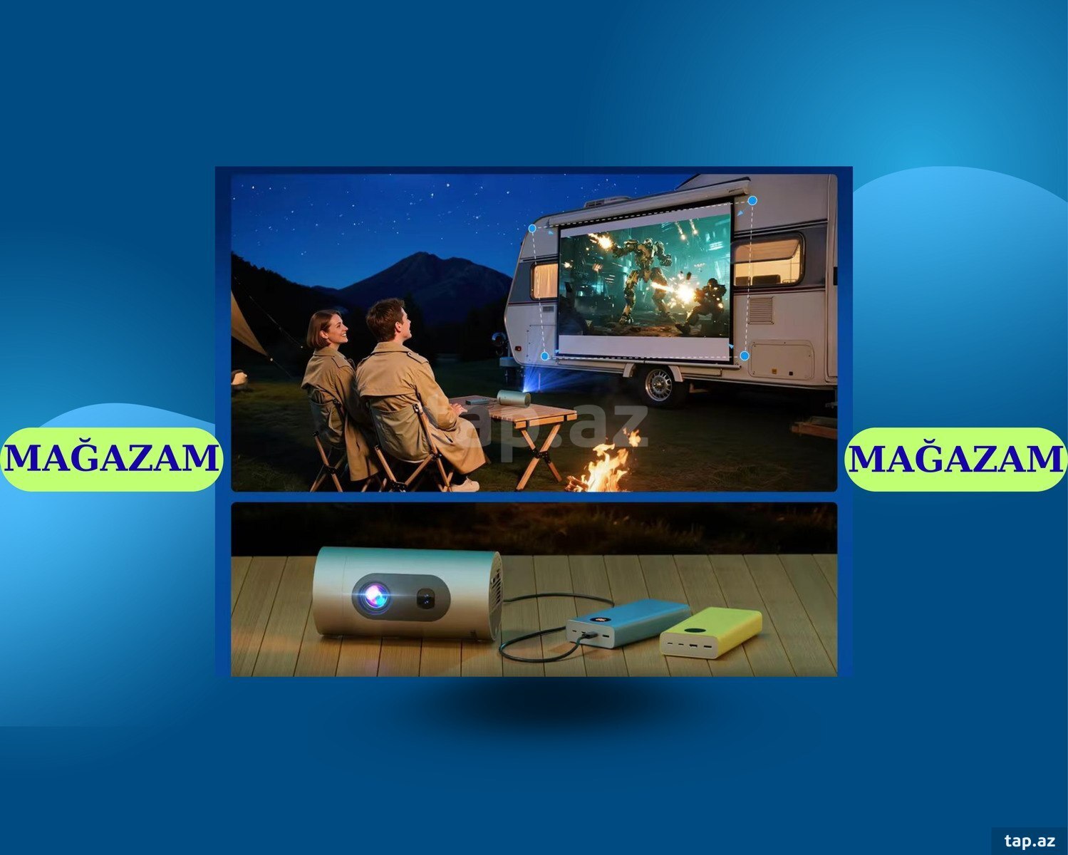 WiFi projector Q8 
