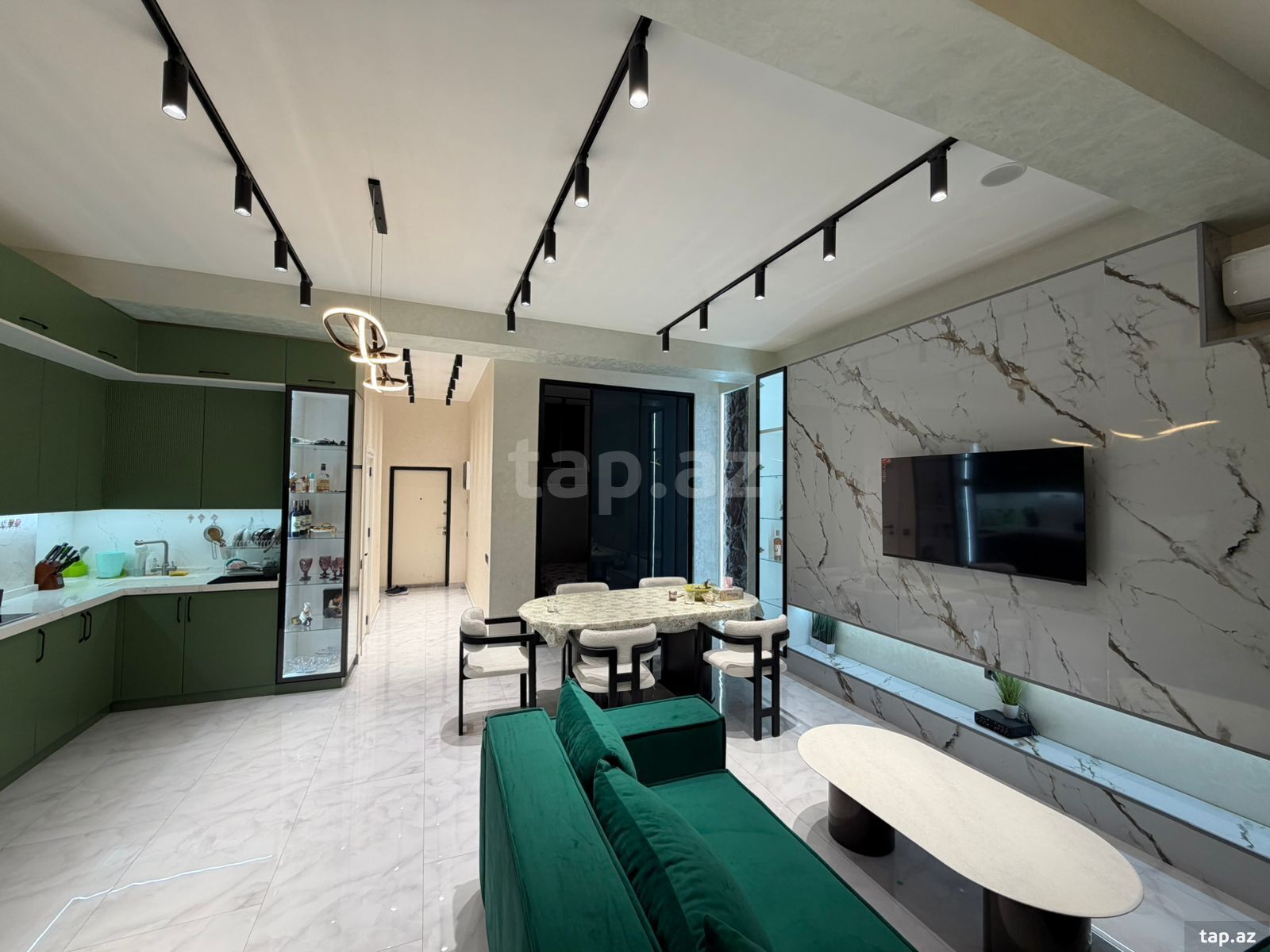 3-otaqlı yeni tikili kirayə verilir, Nardaran qəs., 90 m²