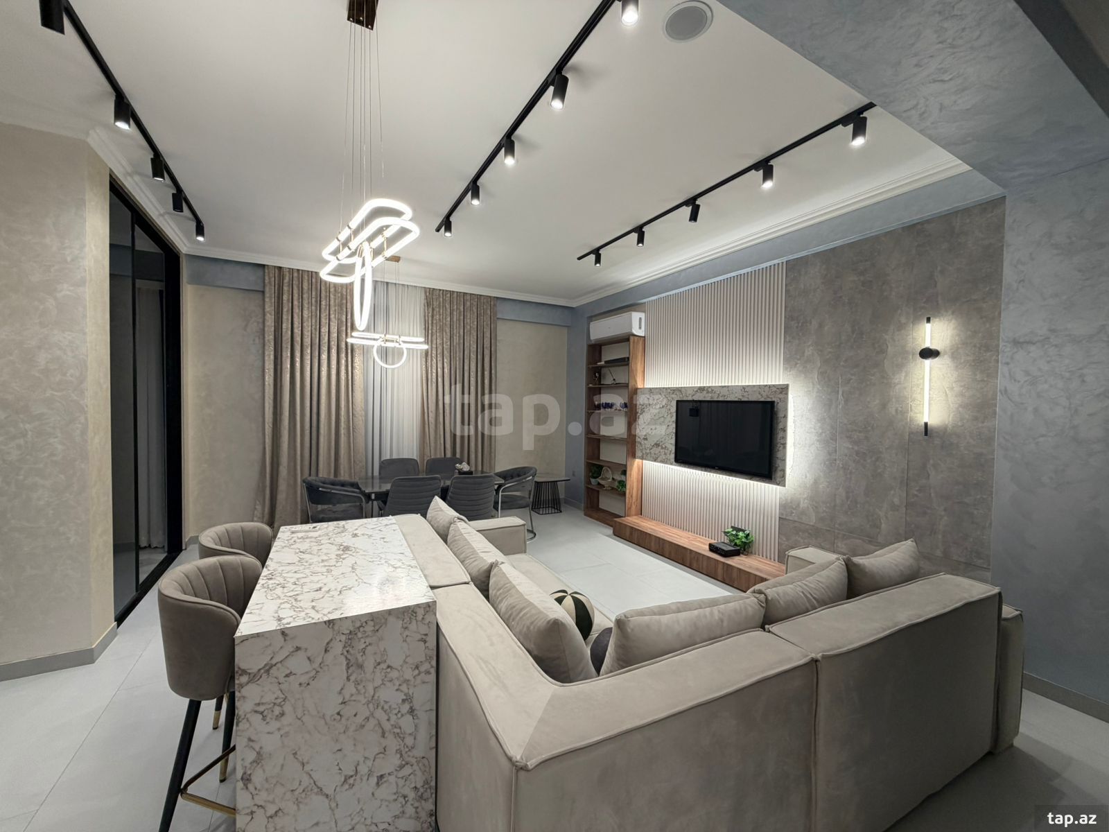 3-otaqlı yeni tikili kirayə verilir, Nardaran qəs.., 90 m² (4)