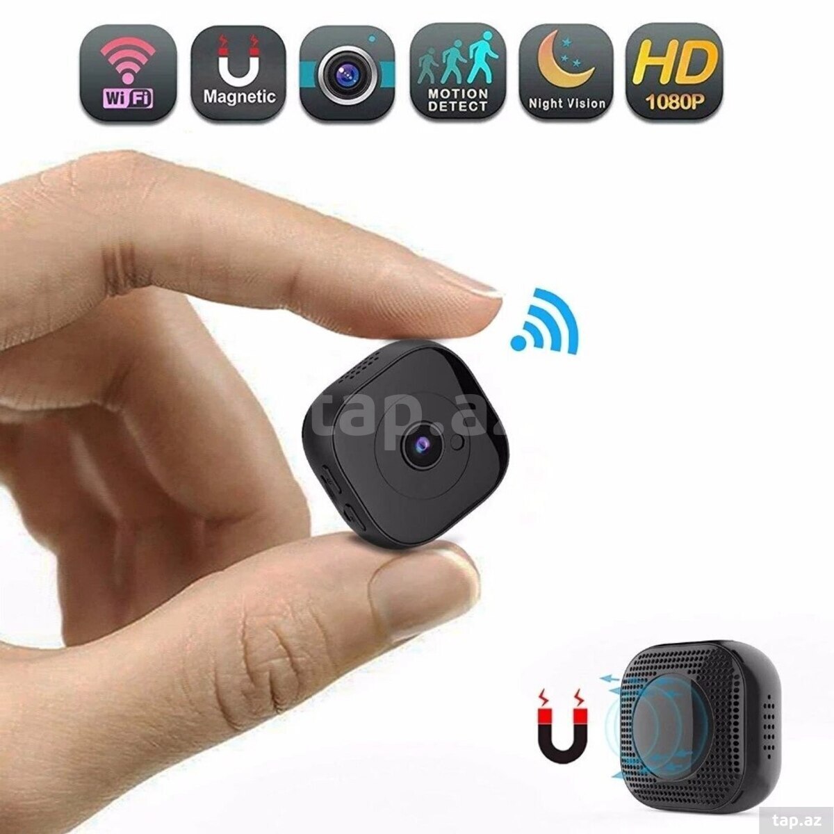 Wifi mini batareyalı kamera
