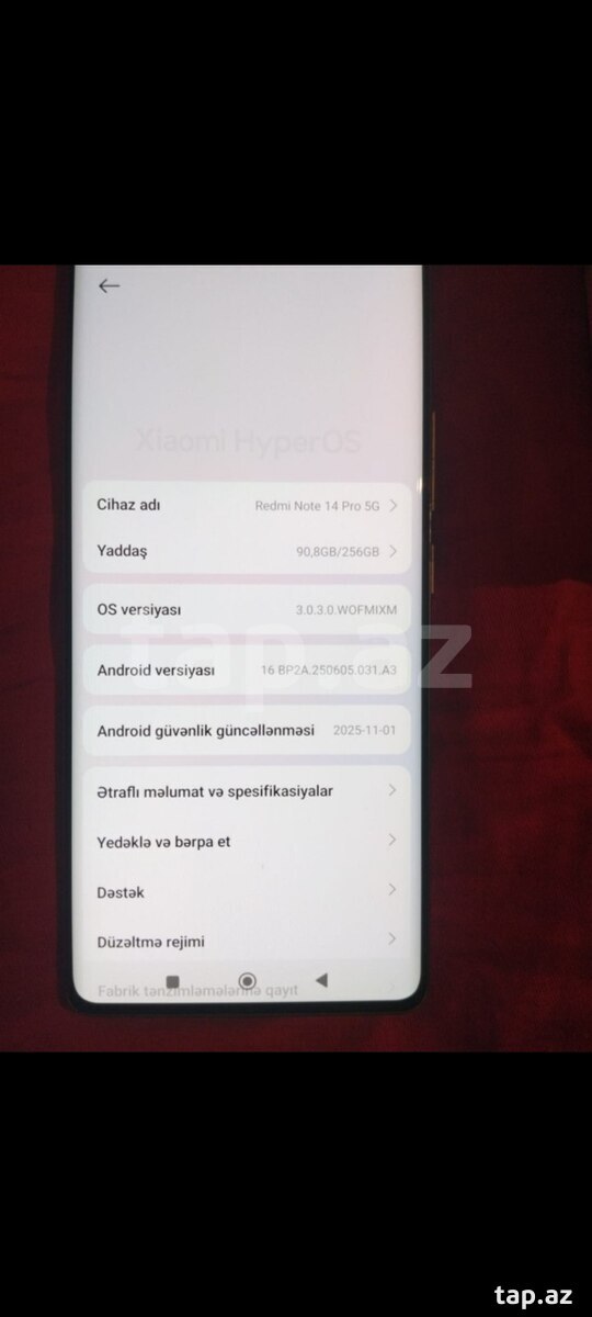 Xiaomi Redmi Note 14 Pro Ocean Blue 256GB/8GB (7)