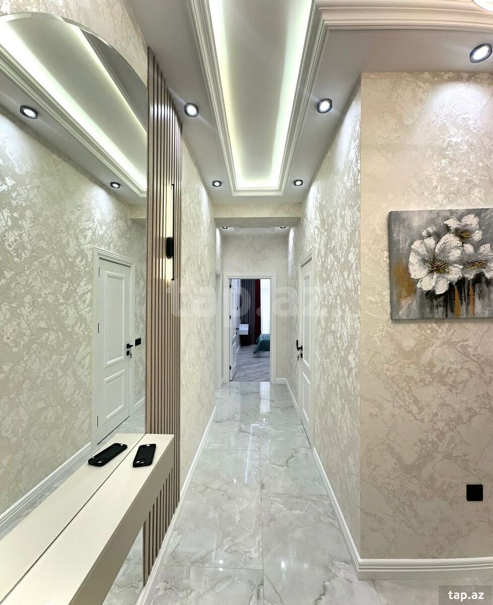2-otaqlı yeni tikili, Binəqədi r., 85 m²