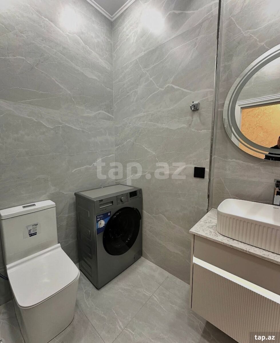 2-otaqlı yeni tikili, Binəqədi r., 85 m²