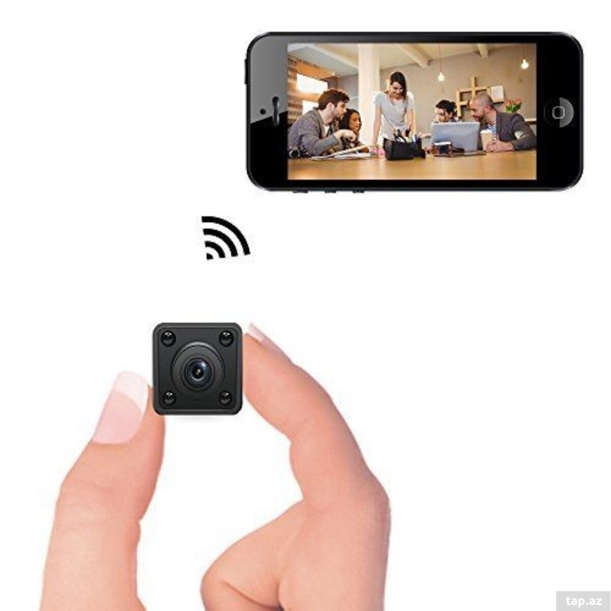 Wifi mini batareyalı kamera 32GB