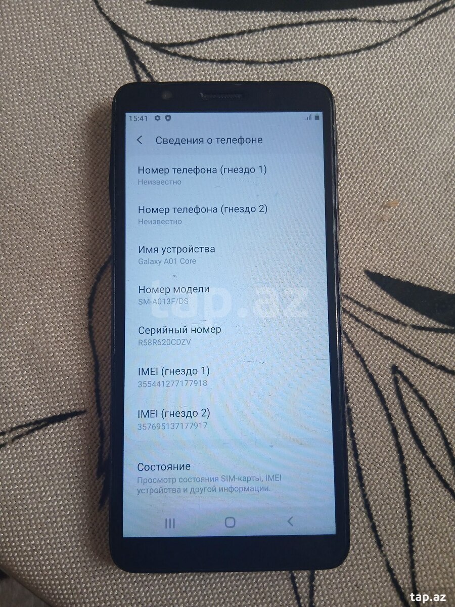 Samsung Galaxy A01 Core Black 16GB/2GB (2)