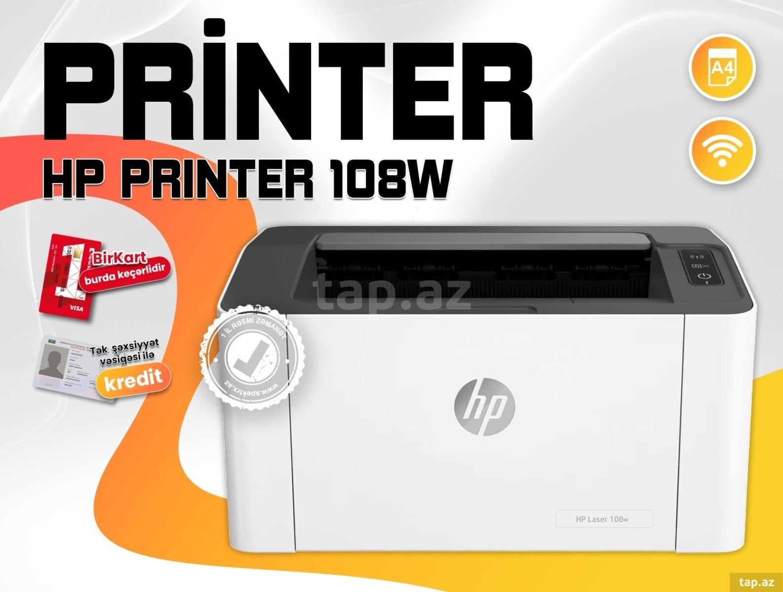 Printer "HP LaserJet 108w"