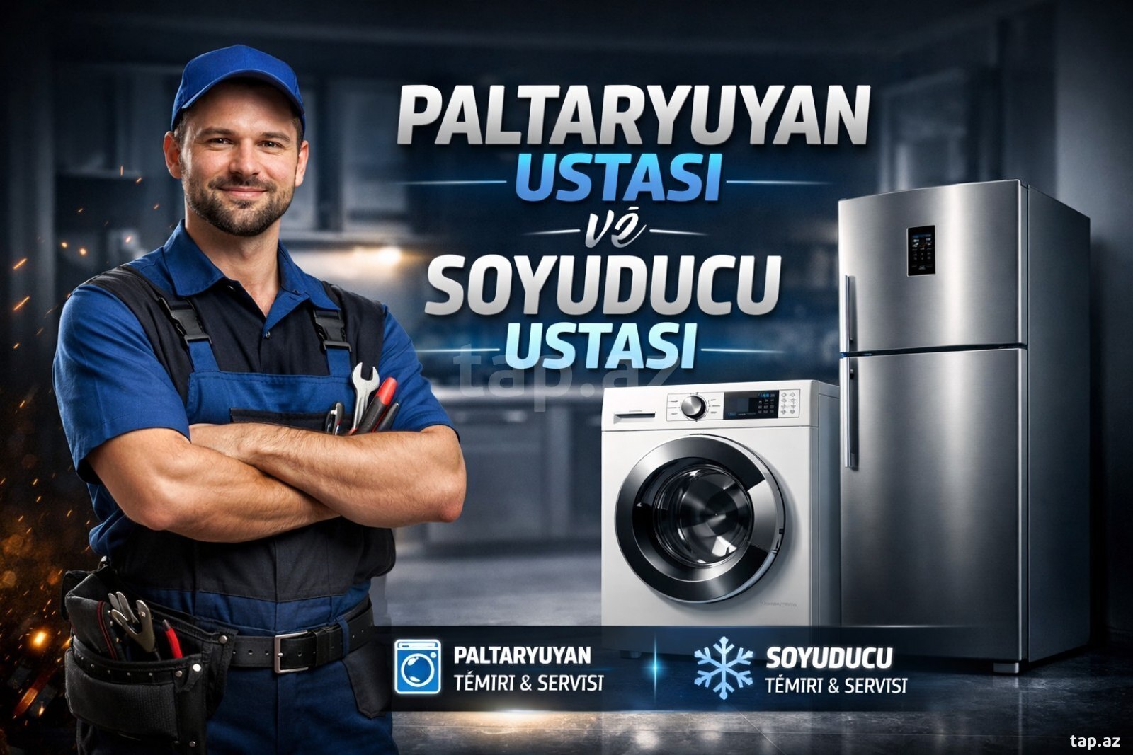 Soyuducu və paltaryuyan ustası (2)