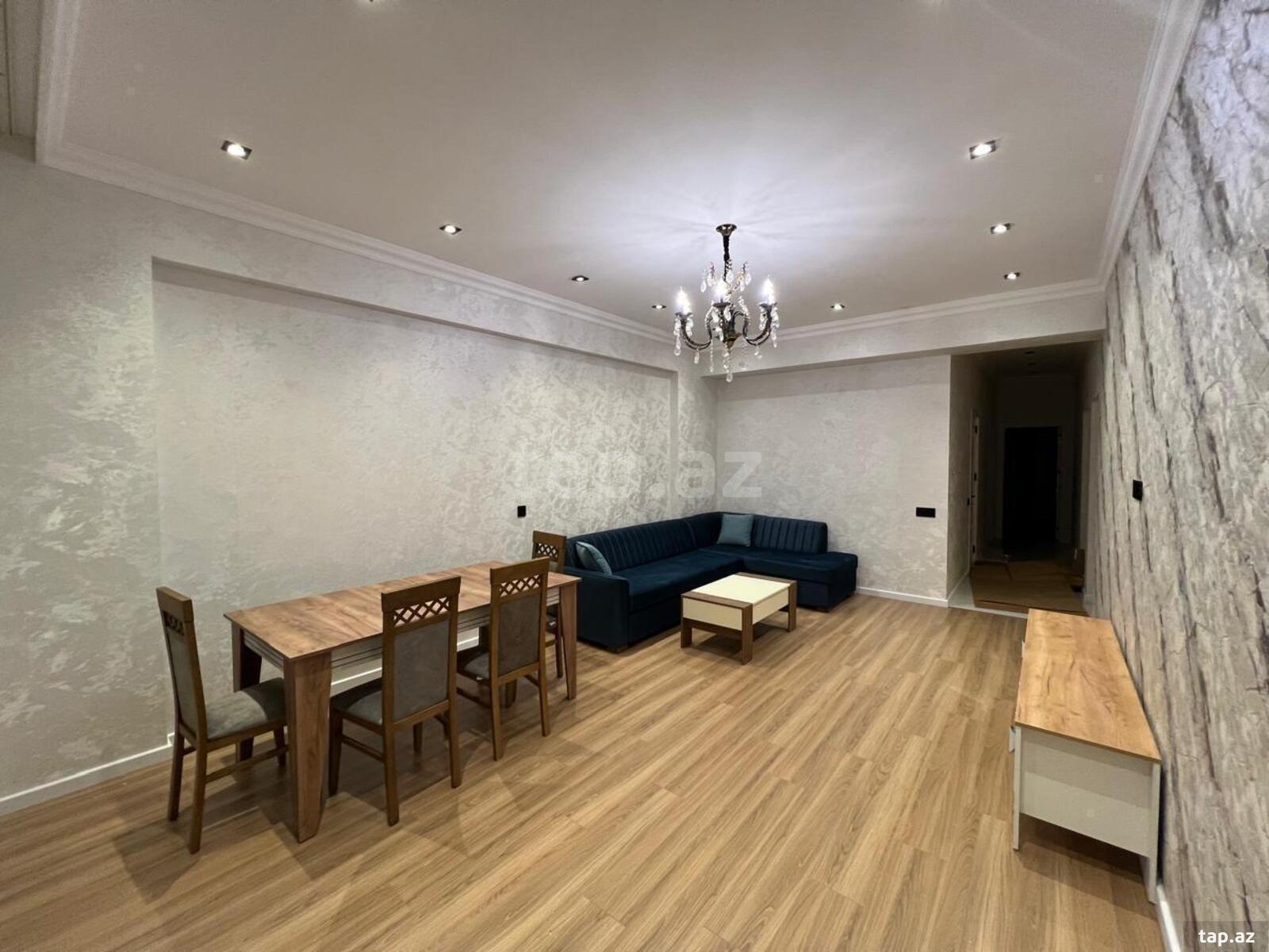 3-otaqlı yeni tikili kirayə verilir, Həsən Əliyev küç., 112 m²