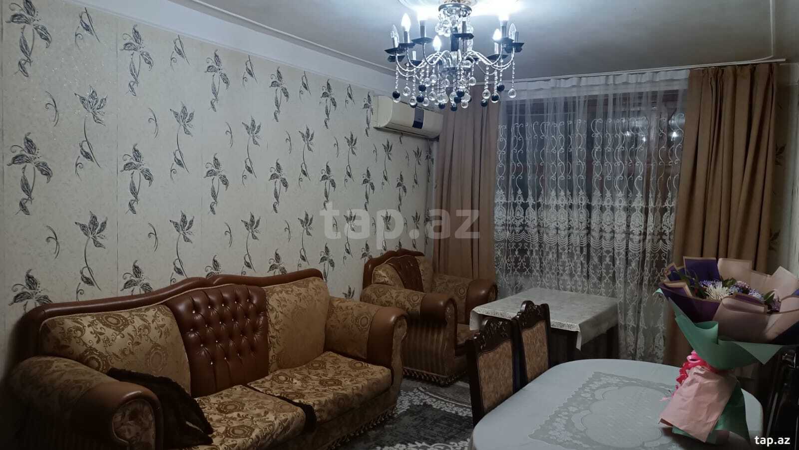 4-otaqlı mənzil, Gəncə pr., 110 m² (19)