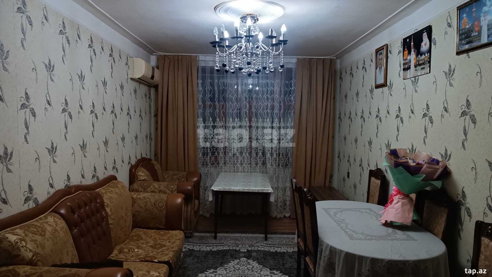 4-otaqlı mənzil, Gəncə pr., 110 m² (11)