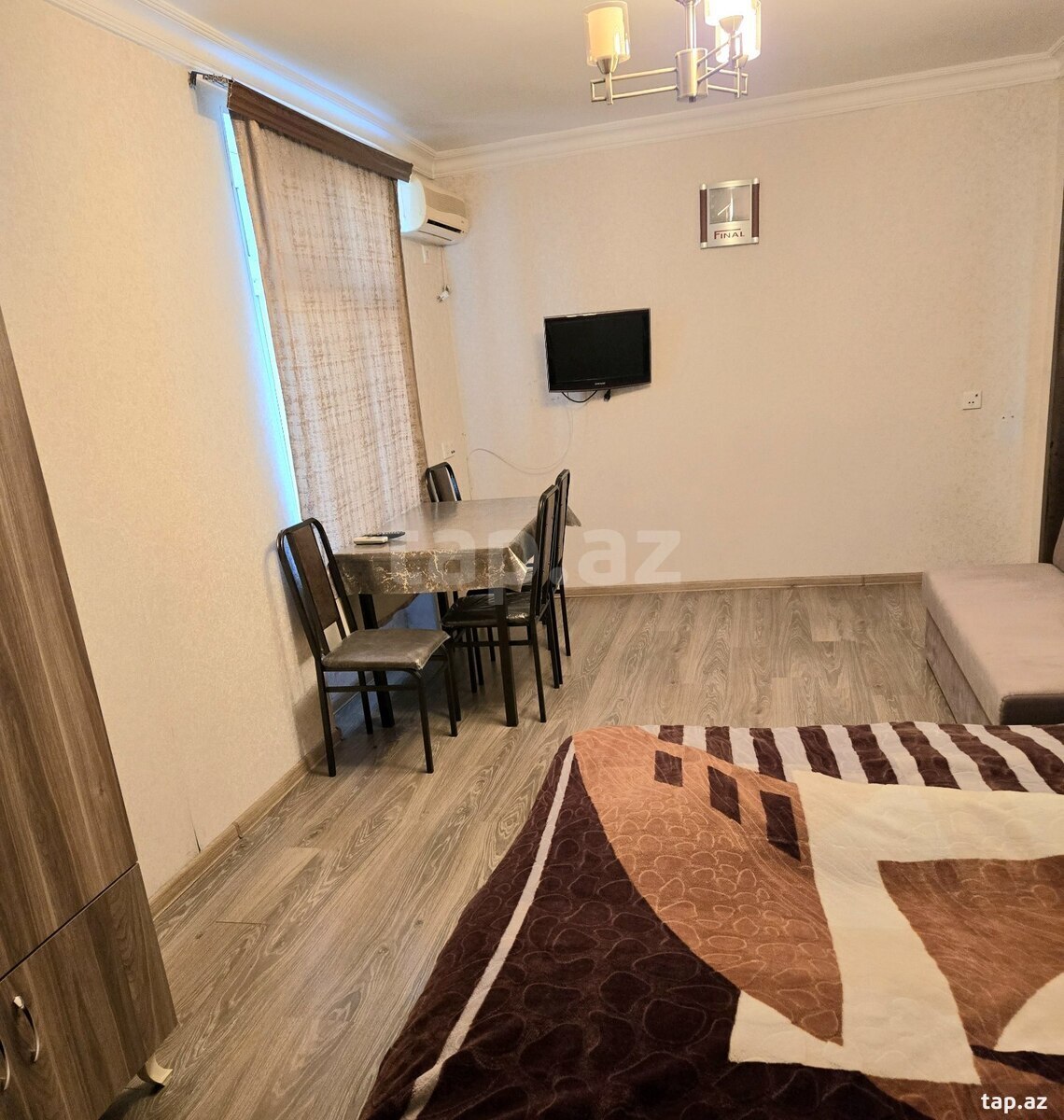 1-otaqlı mənzil kirayə verilir, Qara Qarayev m., 36 m²