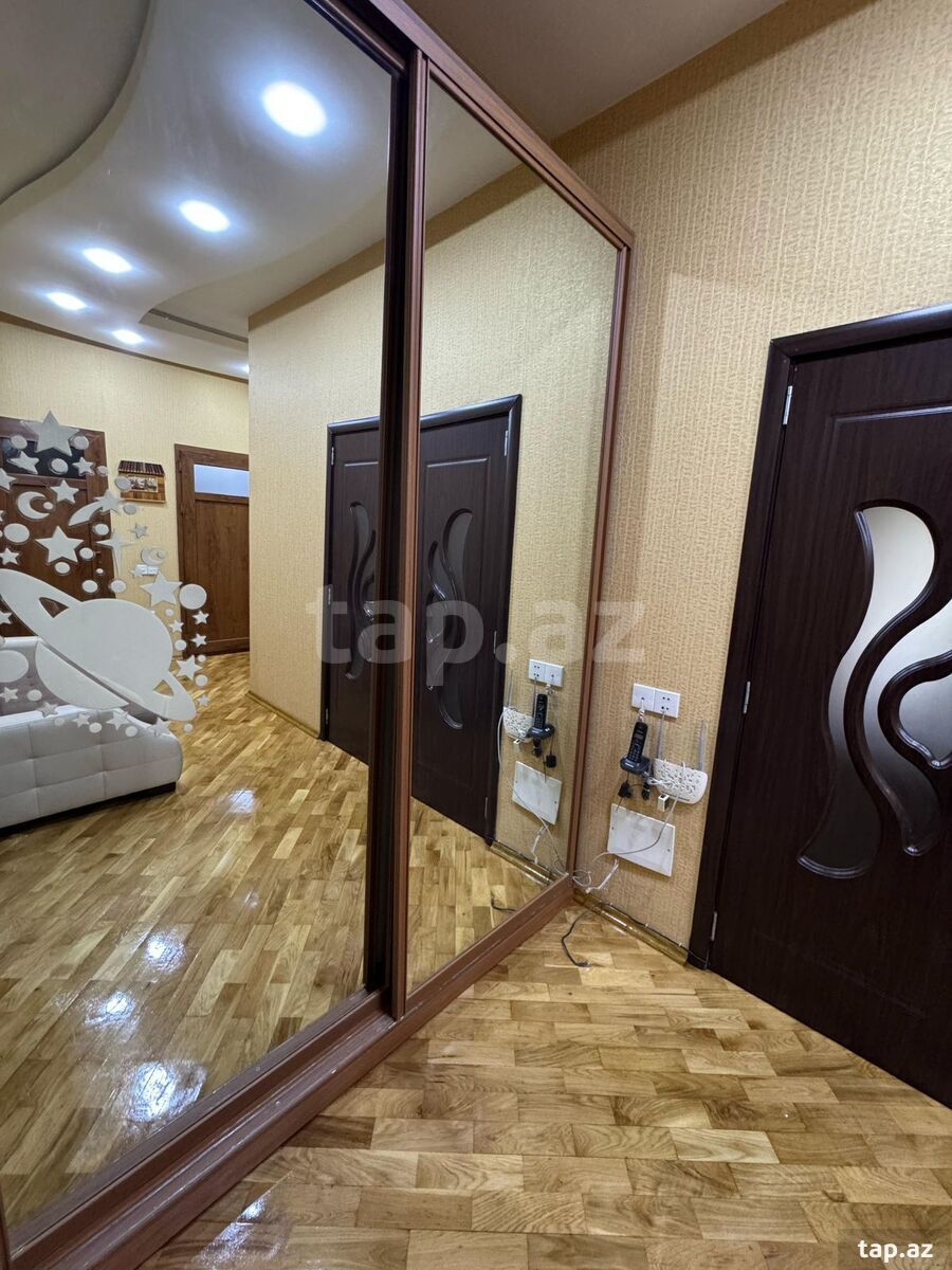 2-otaqlı yeni tikili kirayə verilir, Təbriz küç., 100 m² (16)