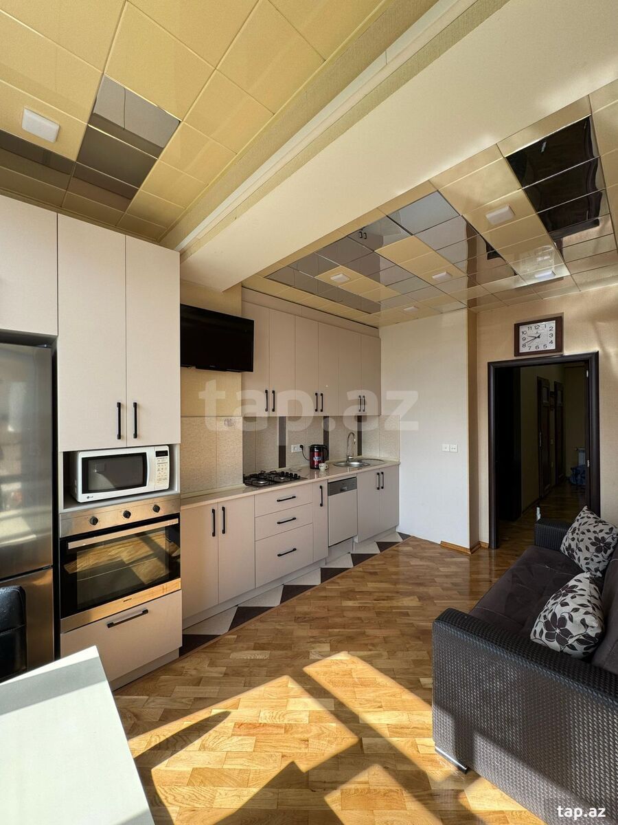 2-otaqlı yeni tikili kirayə verilir, Təbriz küç., 100 m² (12)