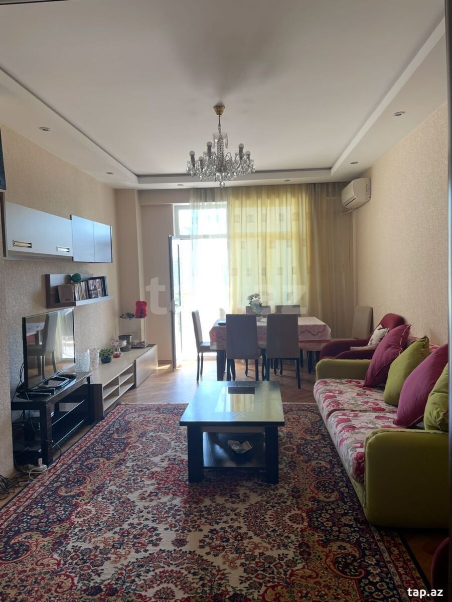 2-otaqlı yeni tikili kirayə verilir, Təbriz küç., 100 m² (10)
