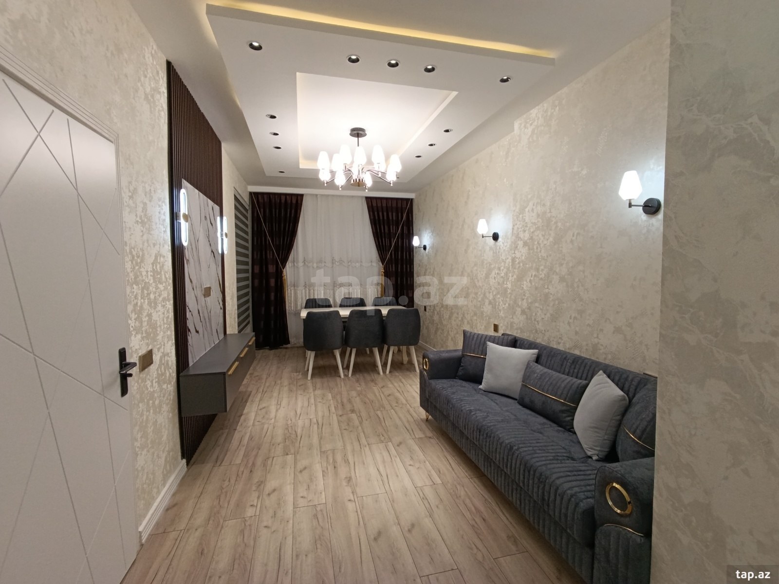 2-otaqlı yeni tikili, Həzi Aslanov m., 80 m²