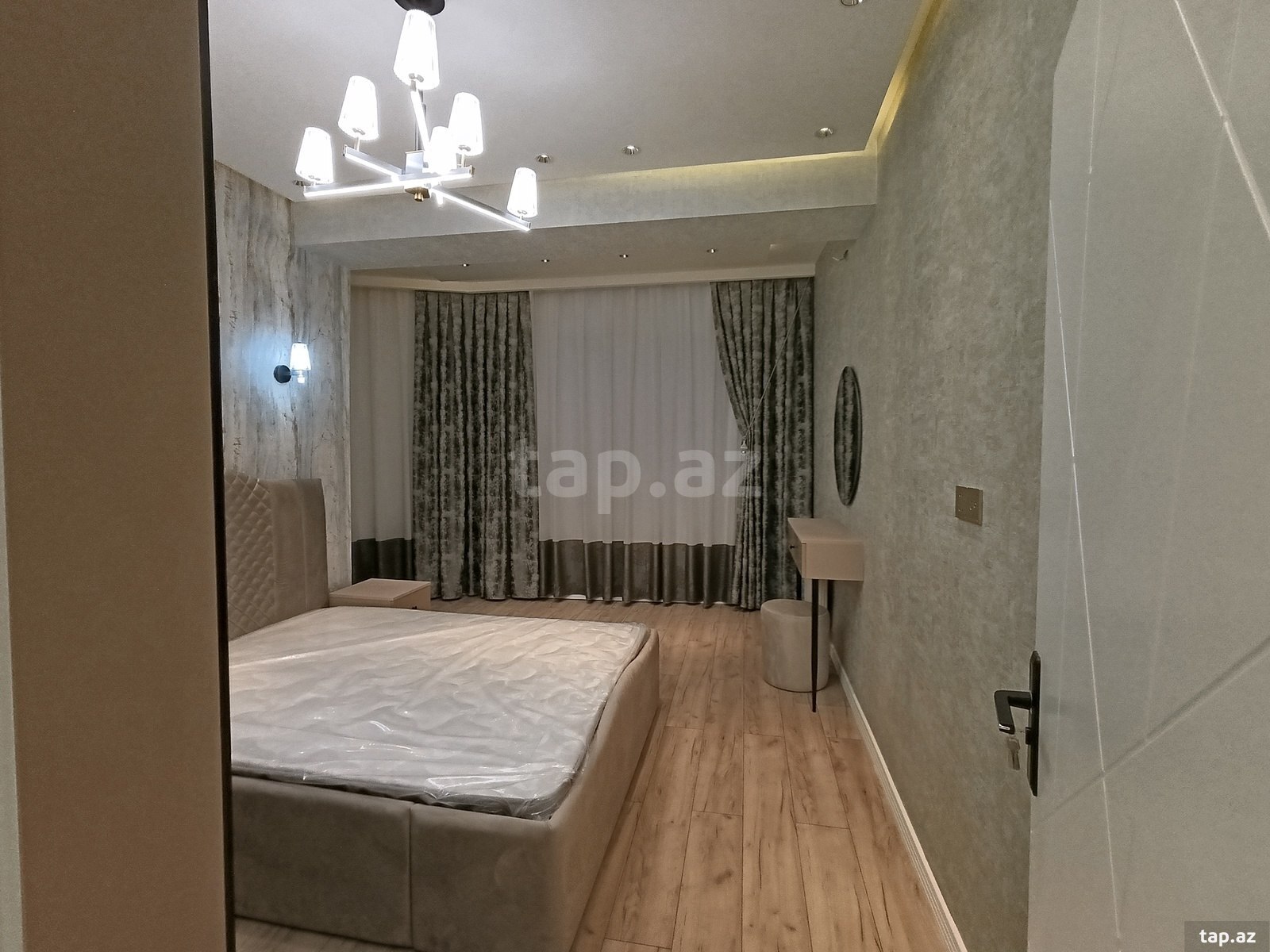 2-otaqlı yeni tikili, Həzi Aslanov m., 80 m² (4)