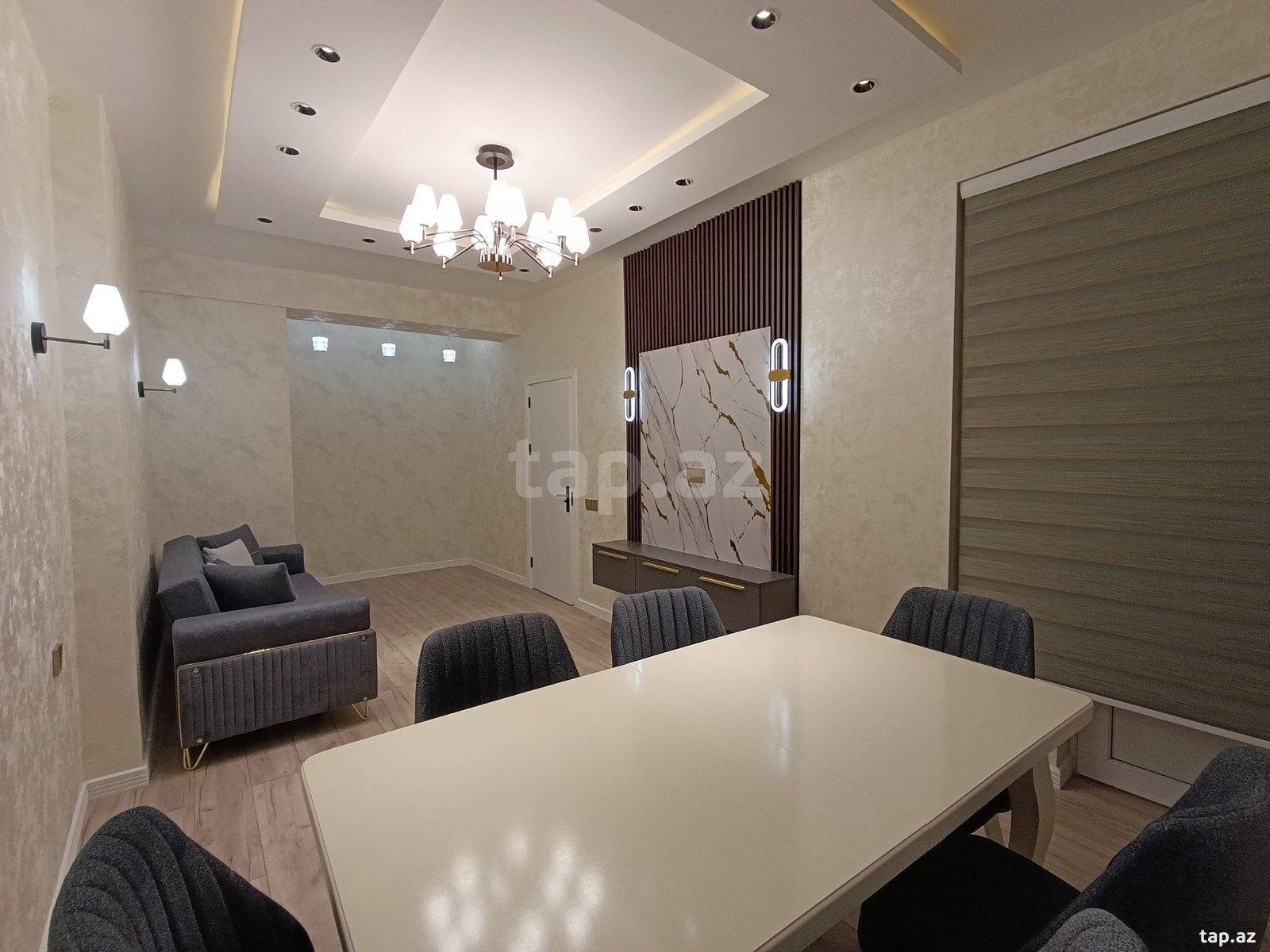 2-otaqlı yeni tikili, Həzi Aslanov m., 80 m² (2)