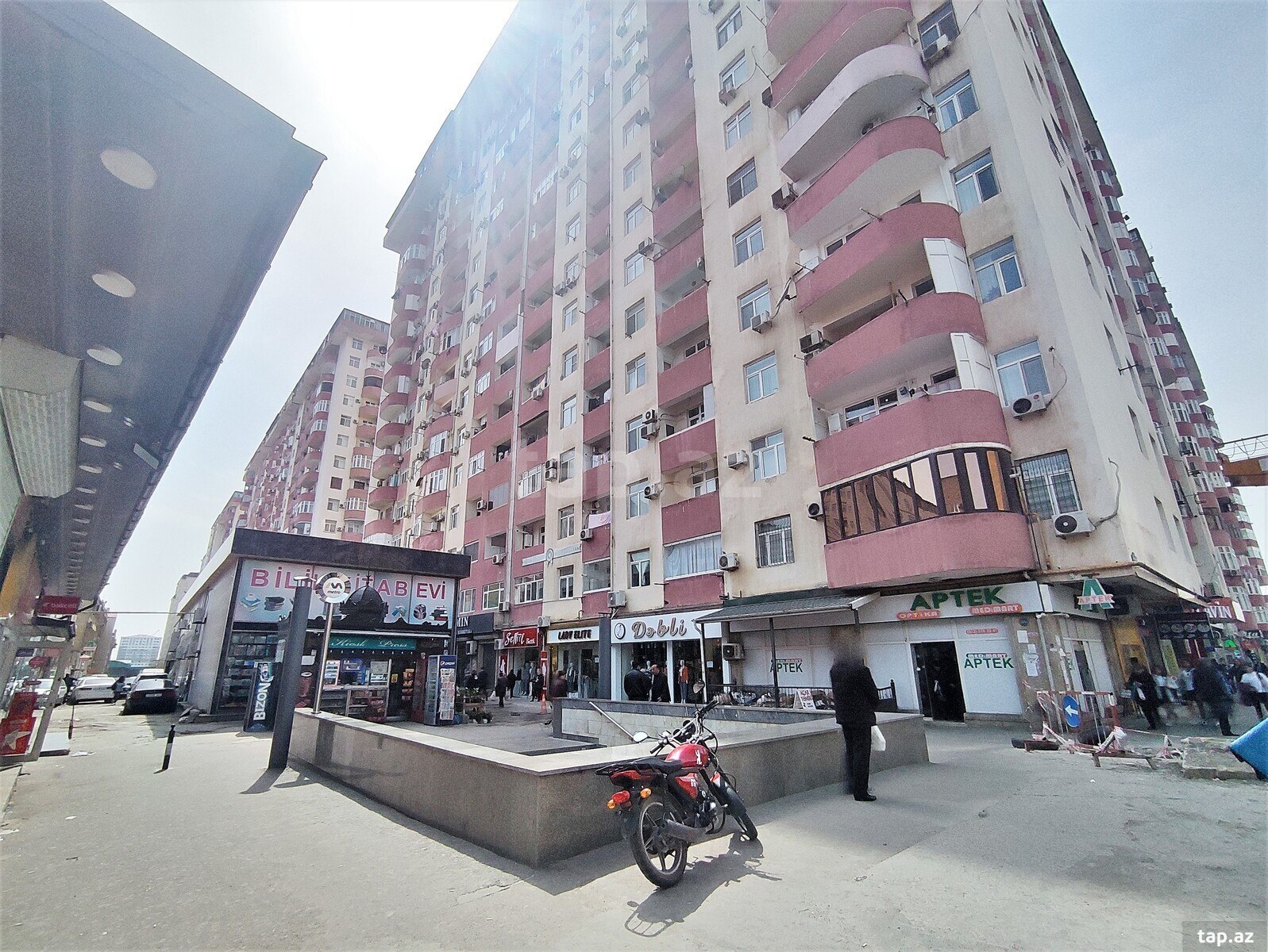 2-otaqlı yeni tikili, Həzi Aslanov m., 80 m² (12)