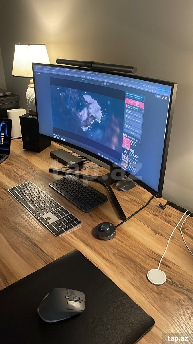Монитор Xiaomi Mi Curved Gaming Monitor 34 (3)