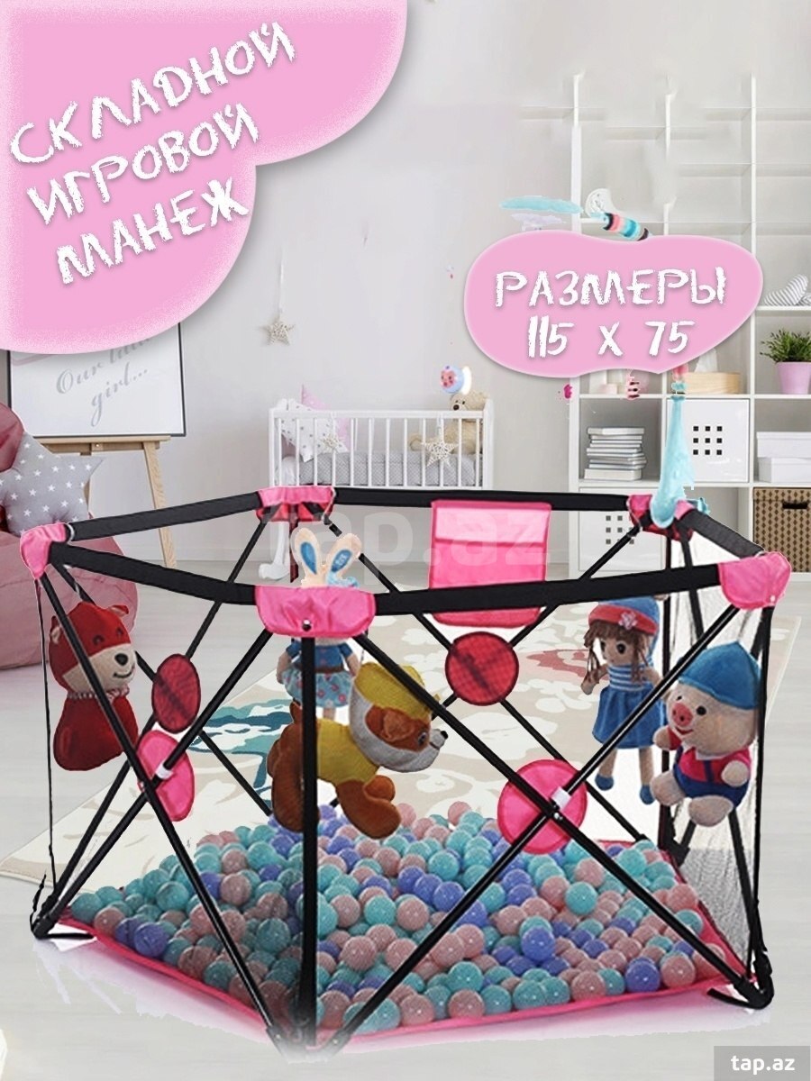Nuobi qatlanan oyun maneji  Beşbucaqlı Model B MAS 5P (2)