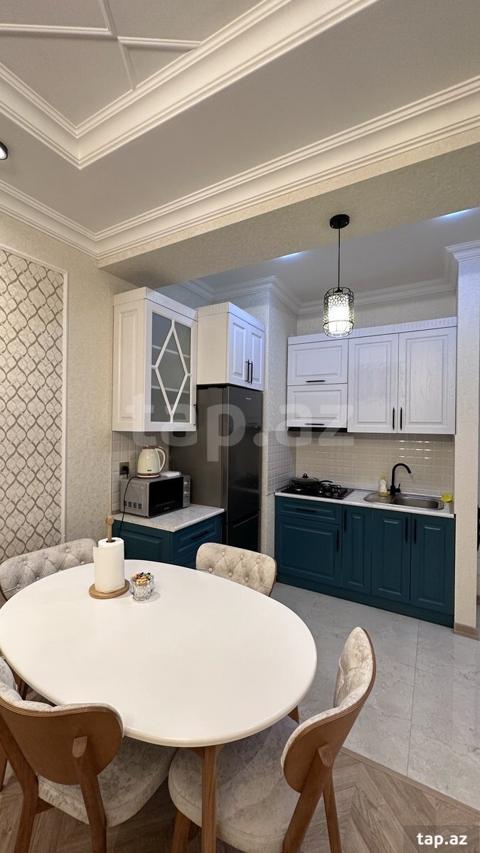 2-otaqlı yeni tikili kirayə verilir, Ə.Əlizadə küç., 70 m²