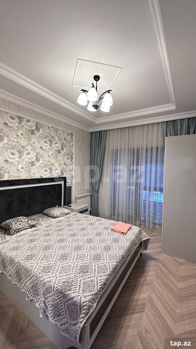2-otaqlı yeni tikili kirayə verilir, Ə.Əlizadə küç., 70 m² (5)