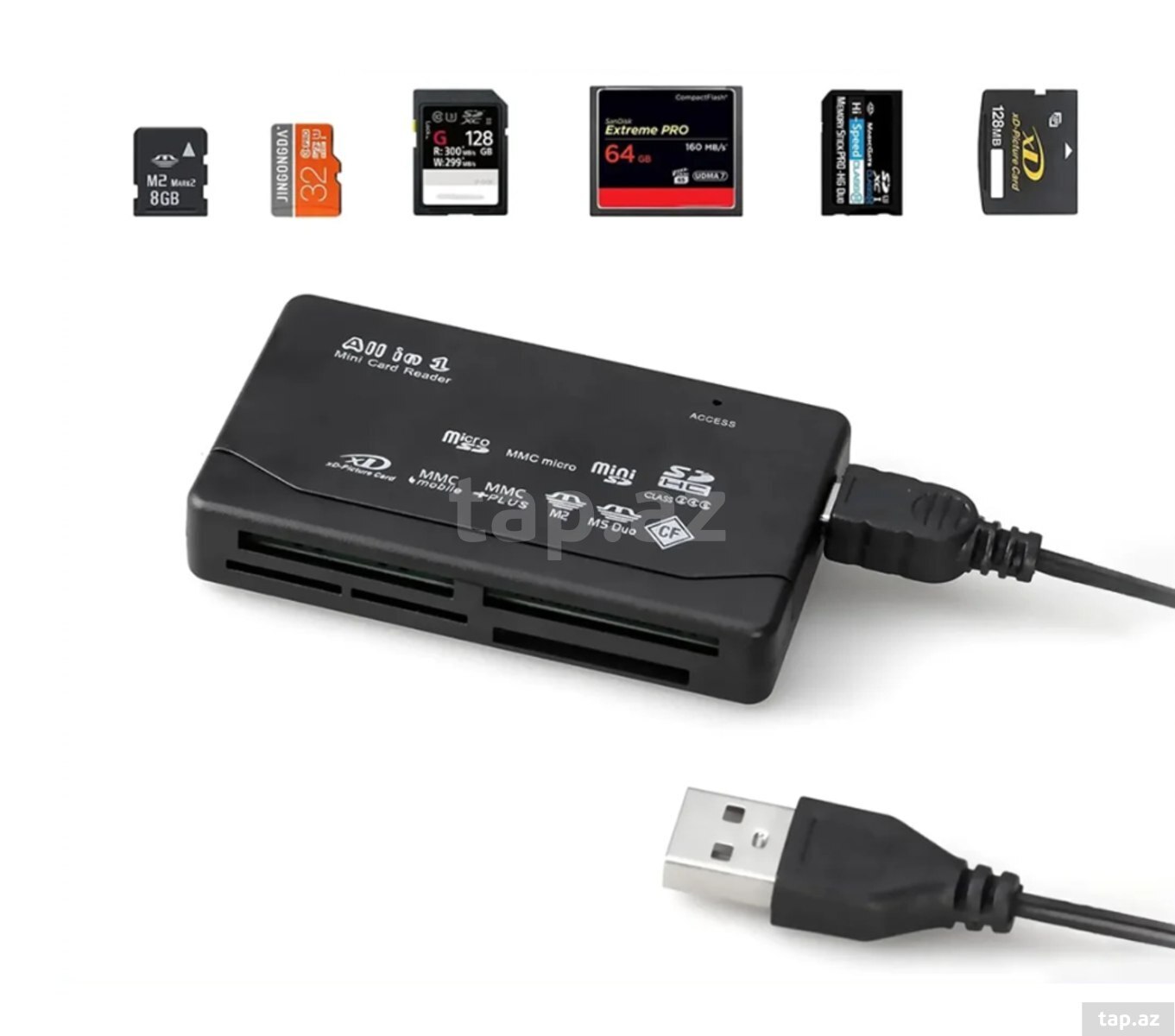USB kart oxuyucusu 6in1