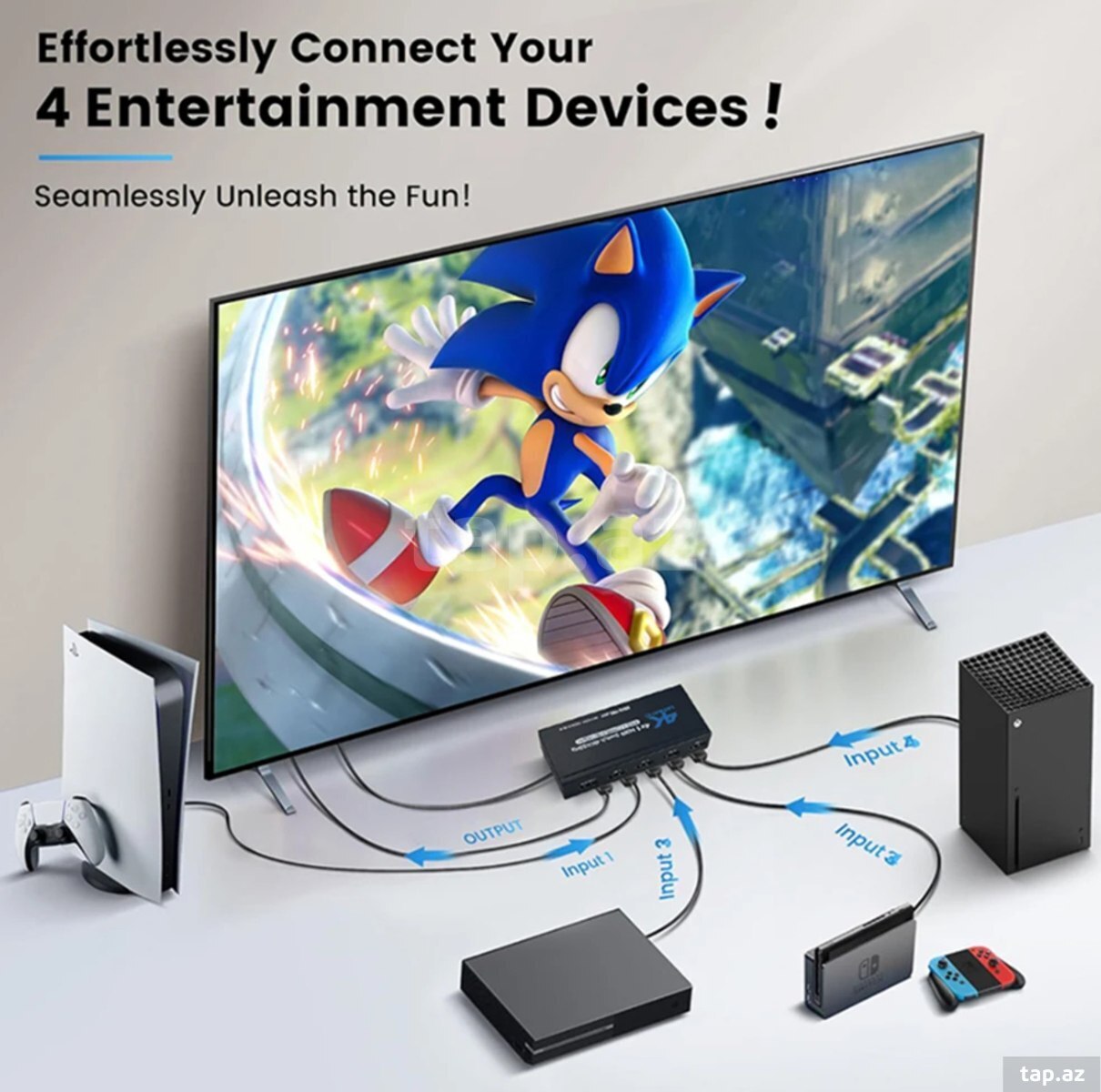 HDMI Splitter 4 port 4K (7)