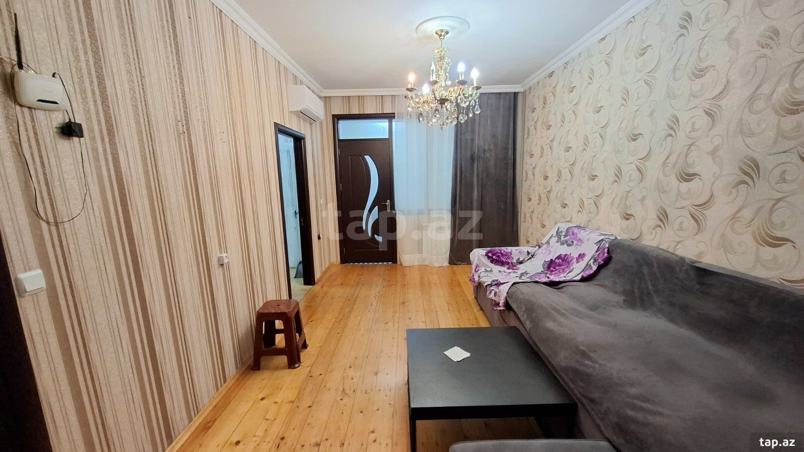 3-otaqlı mənzil, 7 Mkr., 55 m²