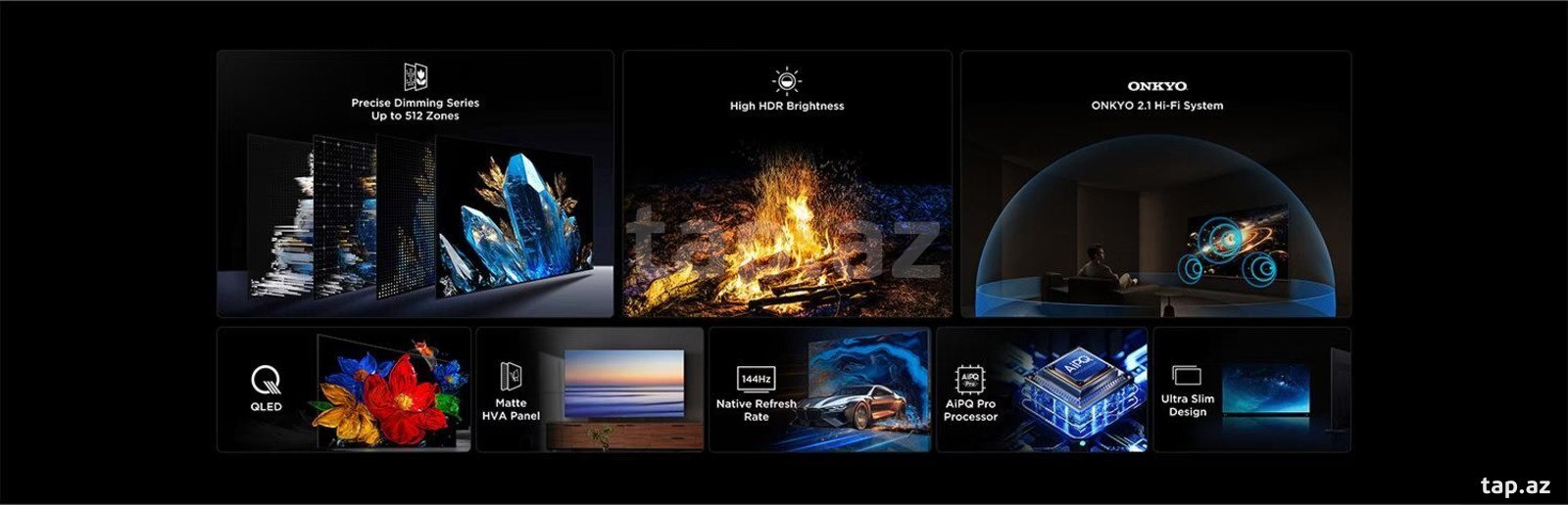Televizor TCL QD-MiniLED 98C6K- 248 SM  (5)