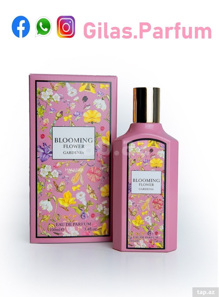 Blooming Flower Gardenia Eau De Parfum for Women ətri (4)