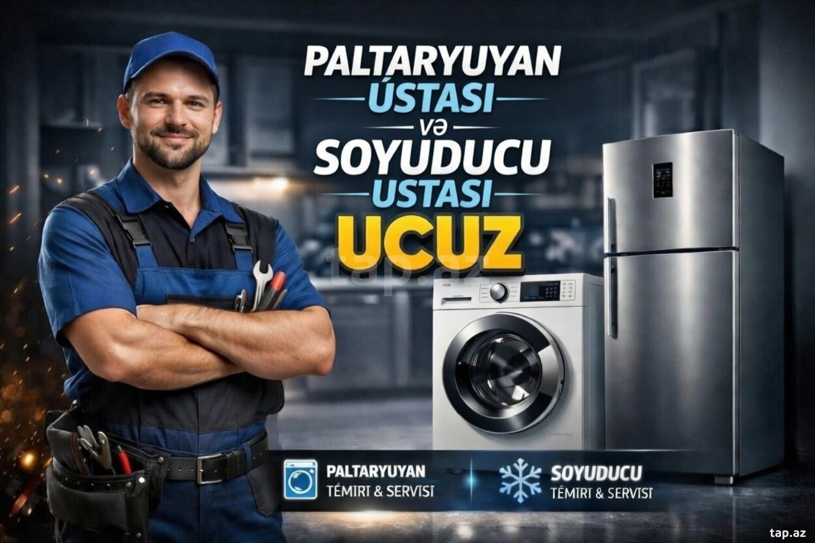 Soyuducu və paltaryuyan ustası