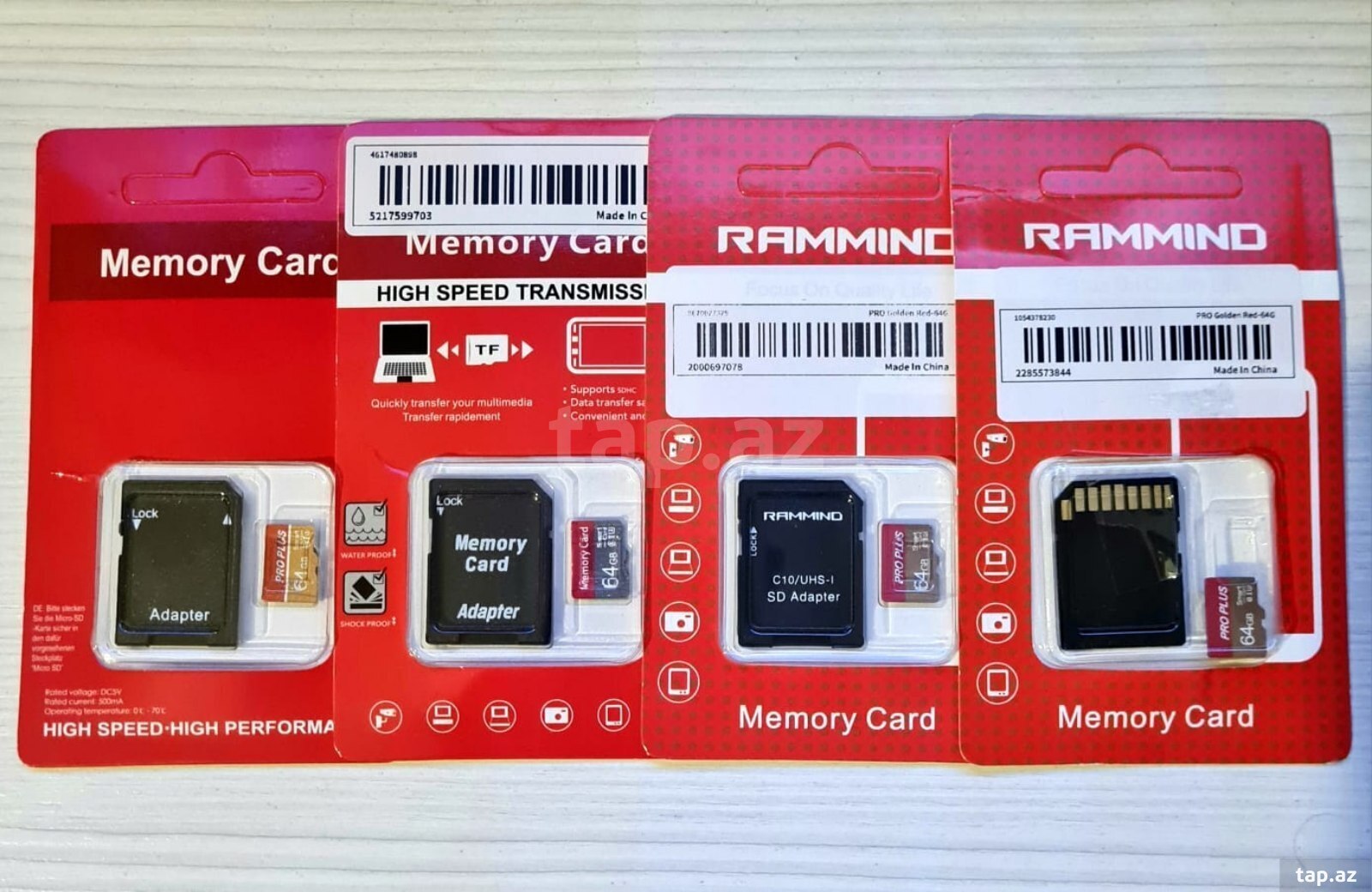 USB flaş kartlar 64GB
