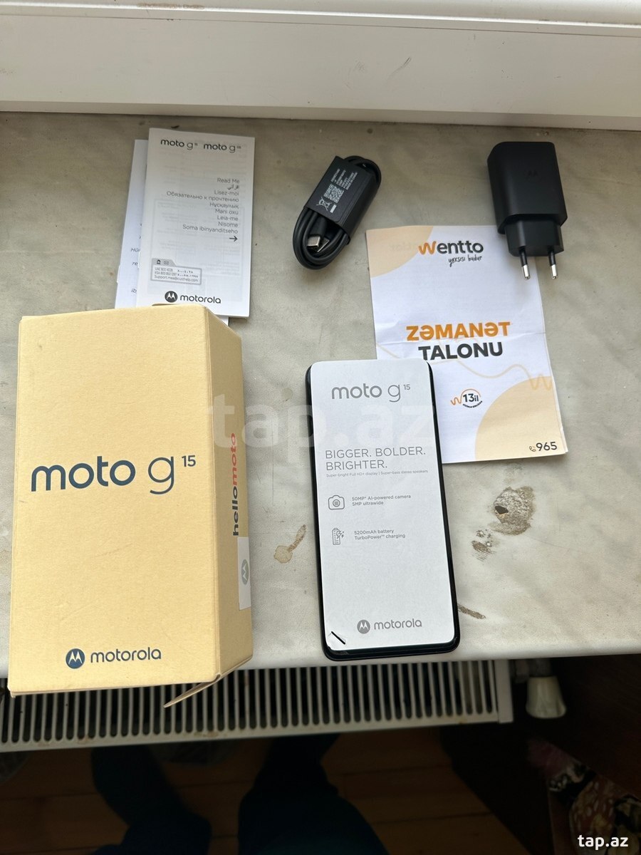 Motorola Moto 15G Iguana Green 256GB/8GB (3)