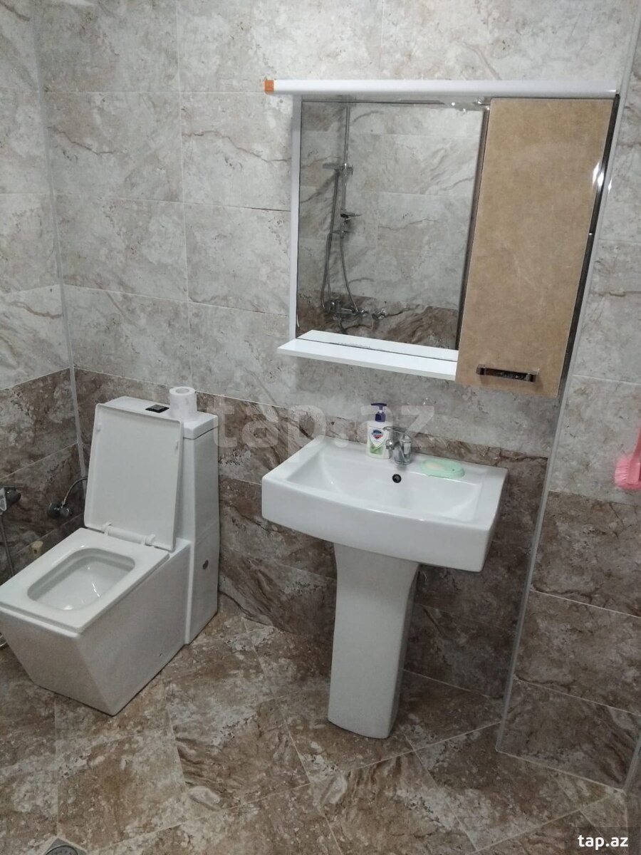 2-otaqlı yeni tikili kirayə verilir, Abşeron r., 70 m² (15)