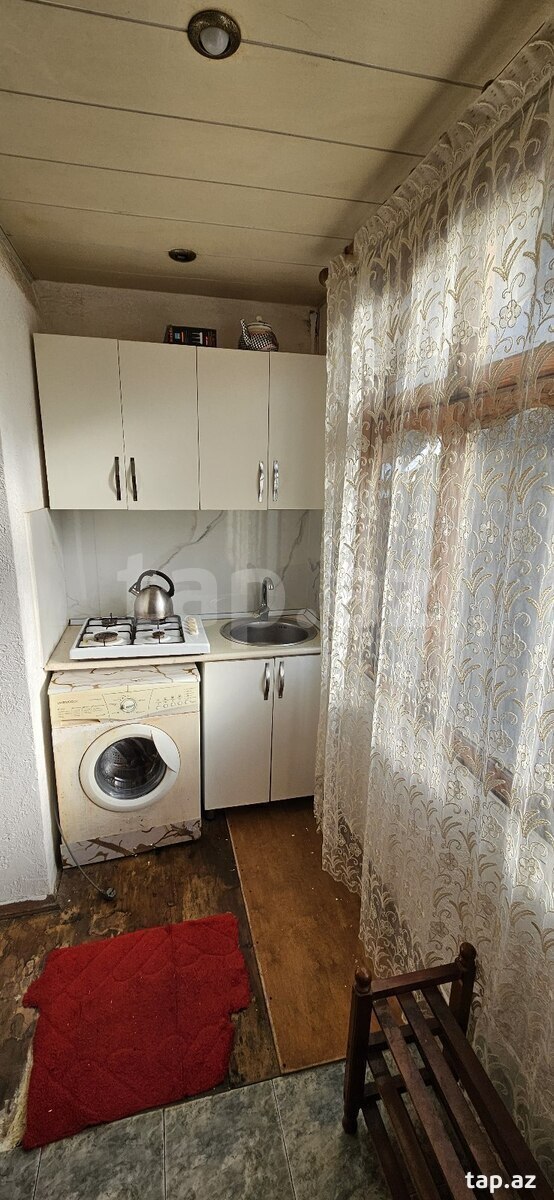 1-otaqlı mənzil kirayə verilir, Qara Qarayev m., 25 m² (5)